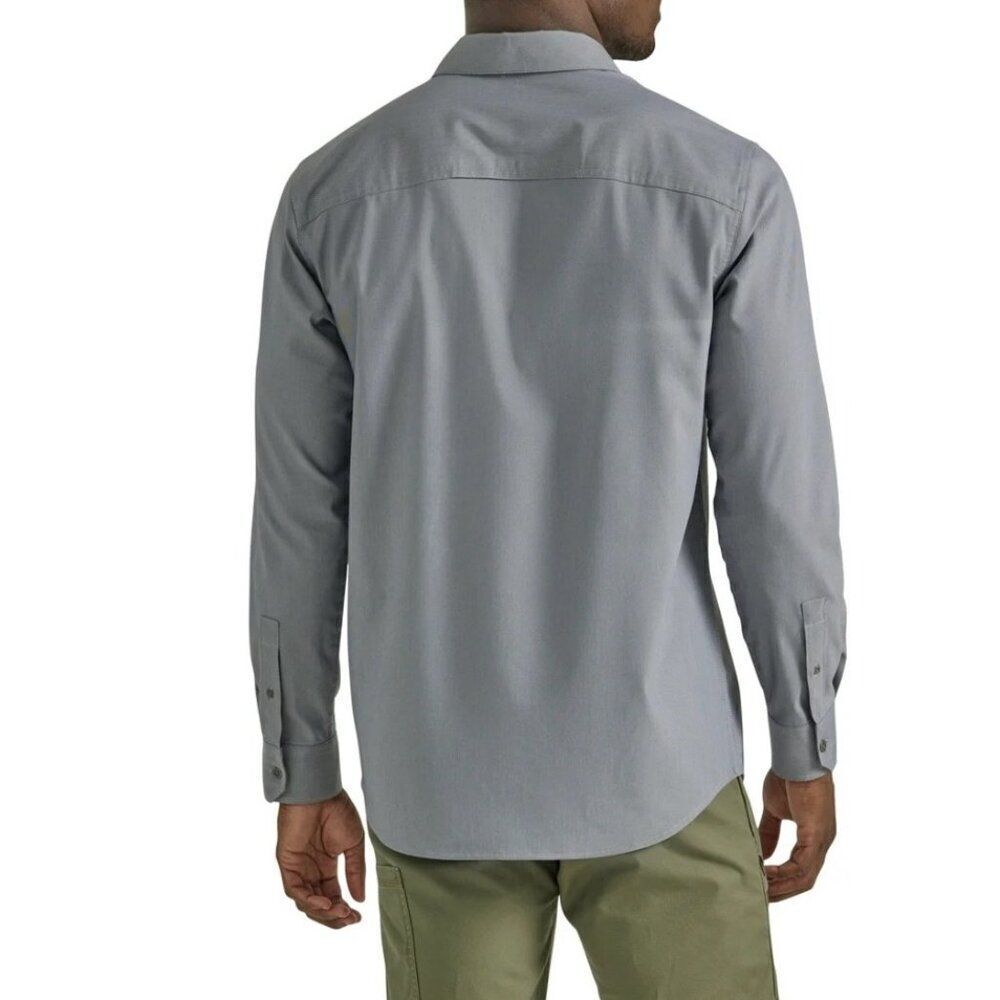 Wrangler Outdoor Regular Fit Men Long Sleeve Shirt Size XL - Picture 2 of 12